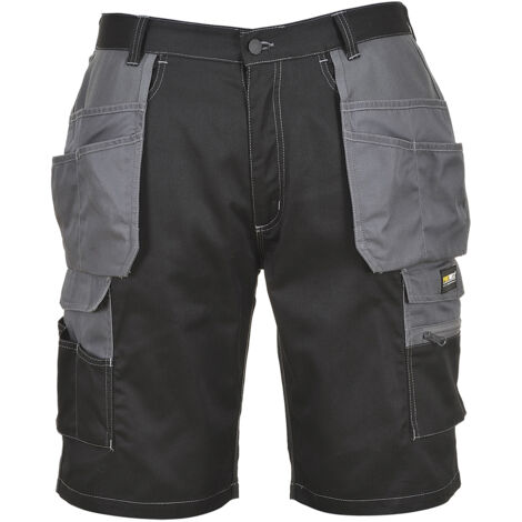 Bermudas Granite Holster para días calurosos PORTWEST KS18 M Negro/Gris