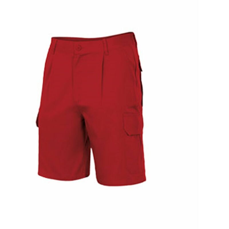 

BERMUDA MULTIBOLSILLOS Rojo 52