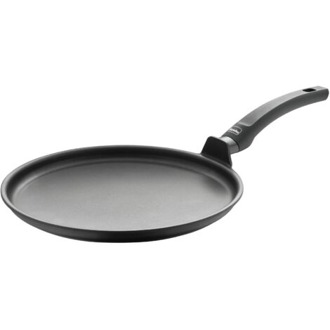 Berndes Crepiera 28 cm, Alluminio Forgiato, Nero