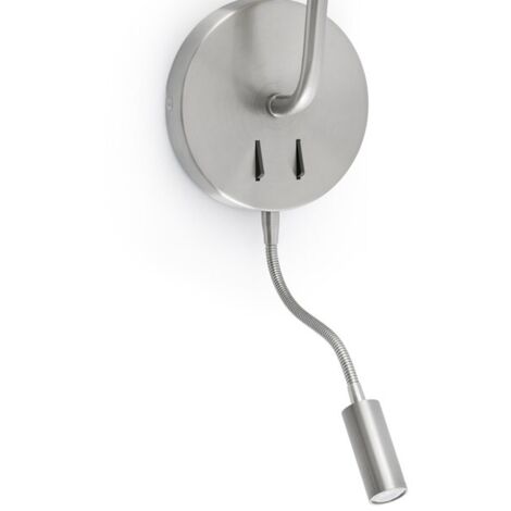 BERNI Aplique de pared con lector 29331