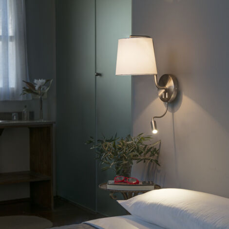 BERNI, Applique mit LED Reader, Faro Barcelona
