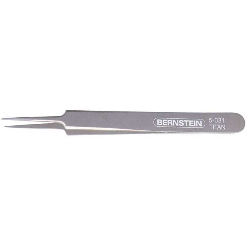 Bernstein - Tools for Electronics 5-031 Pince brucelle de précision Super-pointue 110 mm
