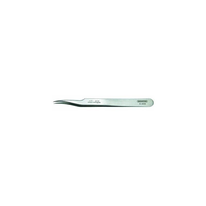 Bernstein - tools 5-056 pince brucelle cms 7 sa super-pointue, courbée 120 mm