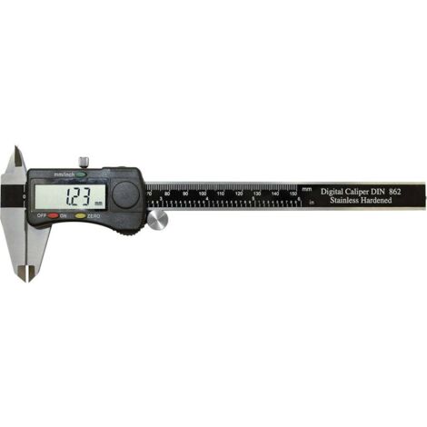 Bernstein Calibro Digitale 150 mm Acciaio Inossidabile