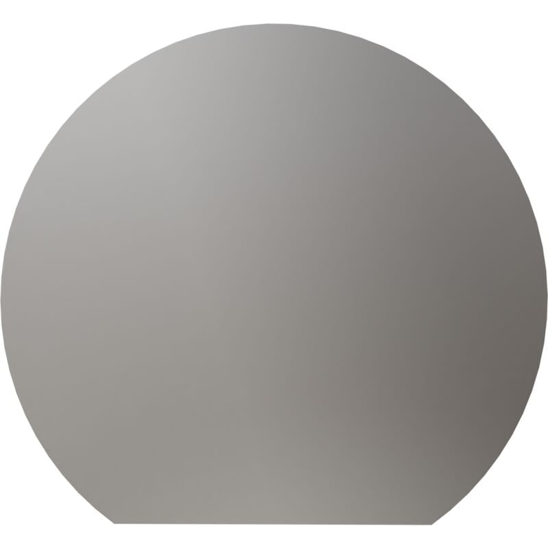 BERNSTEIN - Miroir rond éclairage LED capteur tactile, fonction anti-buée pour salle de bain et toilettes, cadre aluminium - BOVA 2.0 - Ø130cm