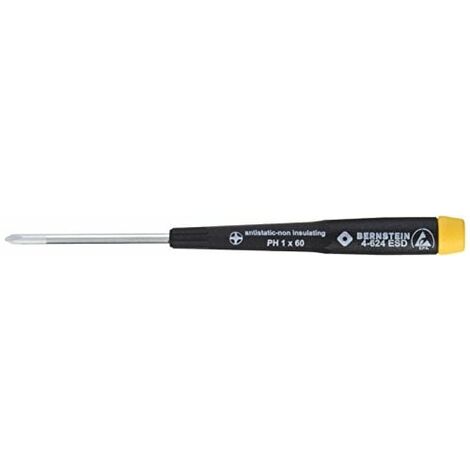 BERNSTEIN OUTILS KS-TAILLE 1 AVEC MANCHE ANTISTATIQUE 4624 LONGUEUR DE LA LAME 60 MM