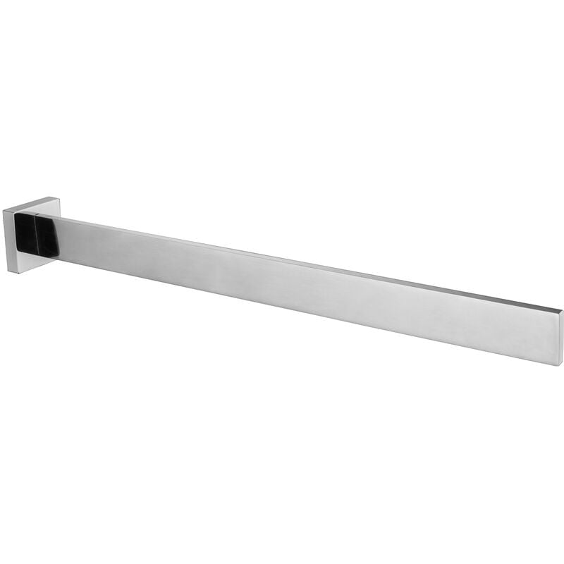 Bernstein - Porte serviette acier inoxydable salle de bain pour montage mural 39cm - HH39 - Couleur au choix Chrome