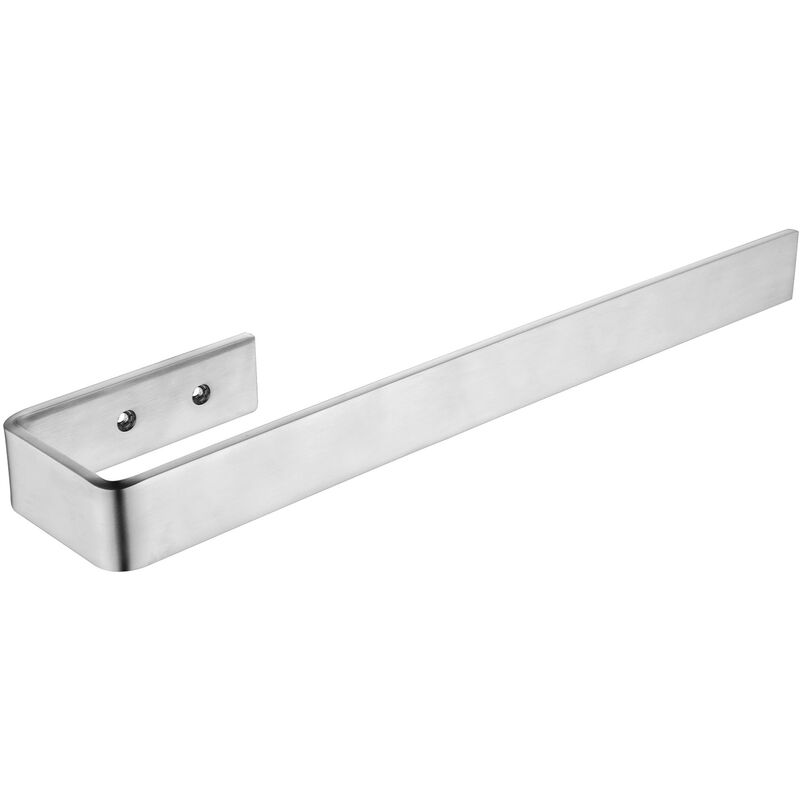 Porte serviette acier inoxydable salle de bain pour montage sur meuble de salle de bain 39cm - HH39 - Couleur au choix Chrome - Bernstein