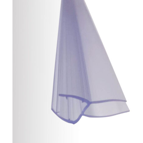 BERNSTEIN - Recambio - Mamparas de ducha - Espesor del vidrio 6 mm, 8 mm - Junta de ducha fondo de puerta - Ancho seleccionable:Vidrio de seguridad templado de 6 mm, 90cm