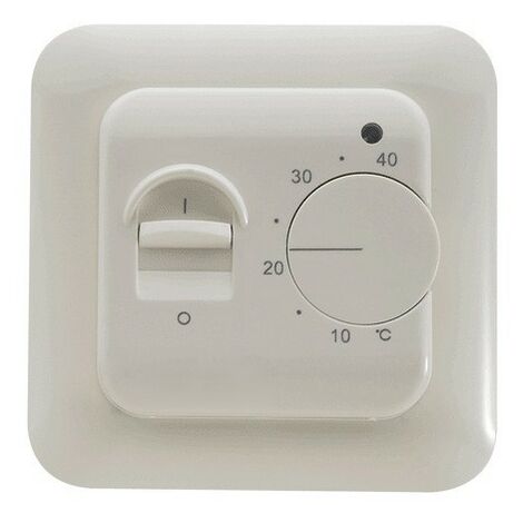 BERNSTEIN - Termostato manual con sonda NTC e indicador LED para calefacción por suelo radiante eléctrico - RTC70.26