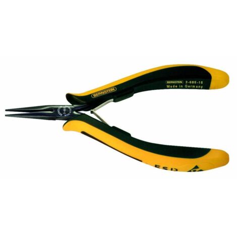 Bernstein Tools 3-685-15 antistatique (ESD) Pince à bouts pointus droite 140 mm W78386