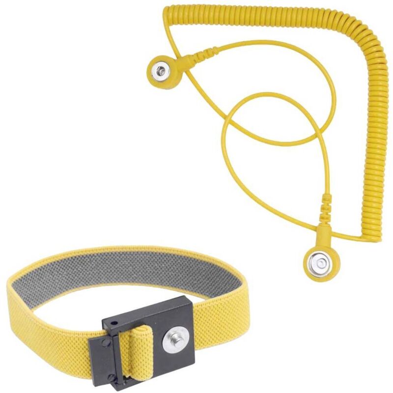 Image of Bracciale di contatto Giallo - Bernstein Tools For Electronics
