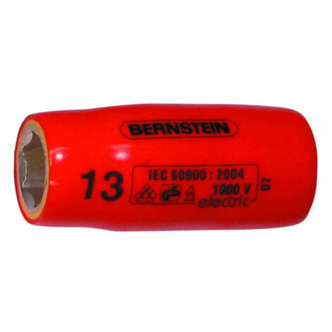 Bernstein Tools for Electronics 16-498 VDE Außen-Sechskant VDE-Steckschlüsseleinsatz 22 mm 3/8