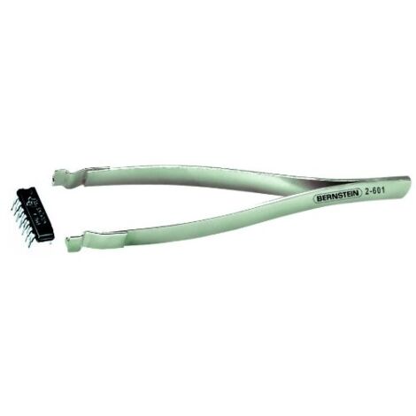BERNSTEIN Tools for Electronics 2-601 Pinzetta per IC 125 mm