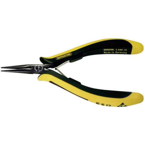 Bernstein Tools for Electronics 3-686-15 ESD Spitzzange Gerade 140 mm