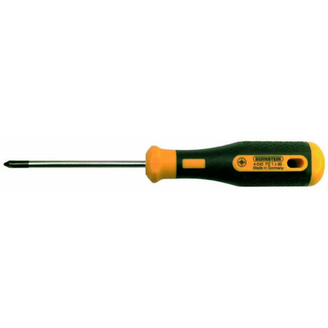 Bernstein Tools for Electronics  4-542 Werkstatt Kreuzschlitz-Schraubendreher PZ 0 Klingenlänge: 60