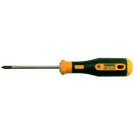 Bernstein Tools for Electronics  4-543 Werkstatt Kreuzschlitz-Schraubendreher PZ 1 Klingenlänge: 80