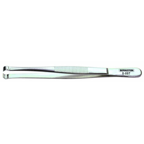 Bernstein Tools for Electronics 5-007  Bestückungspinzette   Abgerundet 140 mm