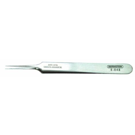 BERNSTEIN Tools for Electronics 5-048 Pince brucelle CMS 5 SA Super-pointue 110 mm
