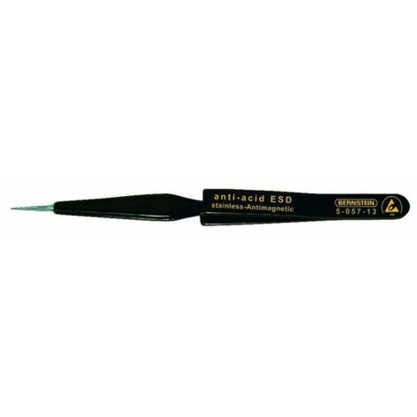 BERNSTEIN Tools for Electronics 5-057-13 Pinzetta SMD 31 SA Acuminate 120 mm