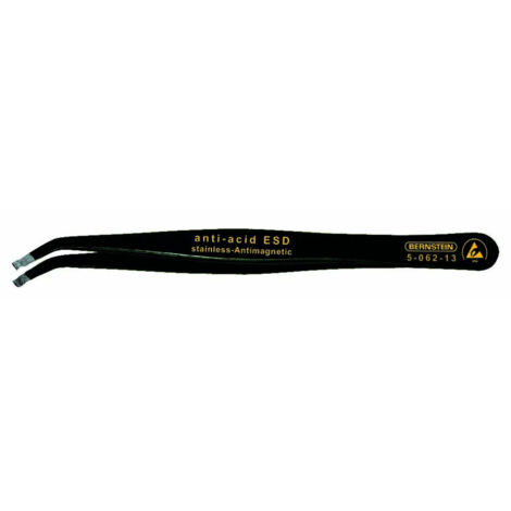 Bernstein Tools for Electronics 5-062-13  SMD-Pinzette  59 SA-ESD Abgerundet 115 mm