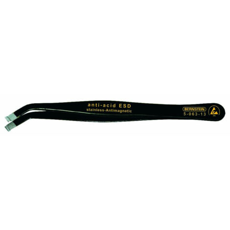 Bernstein Tools for Electronics 5-063-13  SMD-Pinzette  58 SA-ESD Abgerundet 115 mm