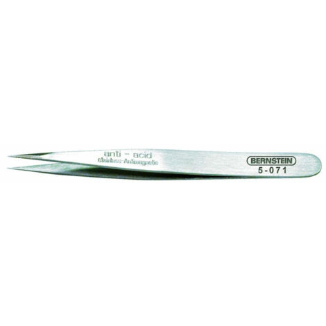 BERNSTEIN Tools for Electronics 5-071  SMD-Pinzette  OC SA Spitz 85 mm