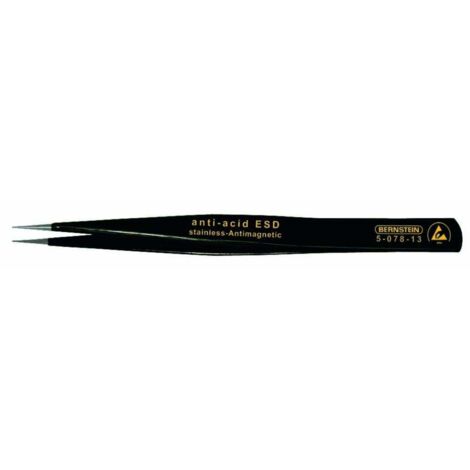 Bernstein Tools for Electronics 5-078-13 Pinzetta SMD PSF SA-ESD Scalpello 130 mm