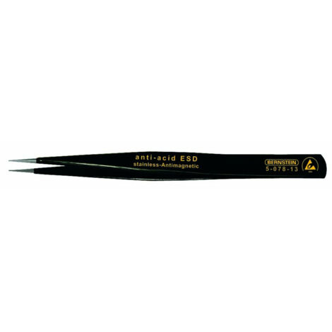 Bernstein Tools for Electronics 5-078-13  SMD-Pinzette  PSF SA-ESD Meißel 130 mm