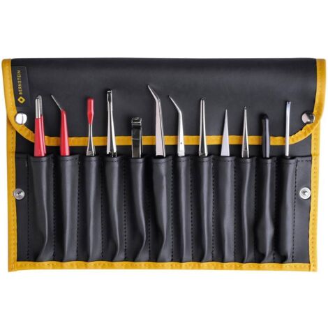 Bernstein Tools for Electronics 5-100 Kit pinzette 12 parti
