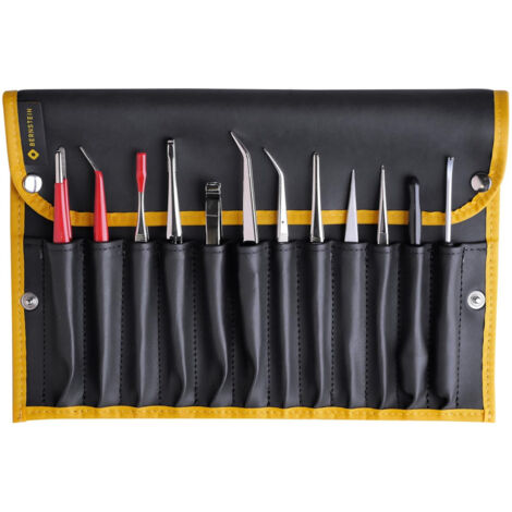 Bernstein Tools for Electronics 5-100  Pinzetten-Set 12teilig