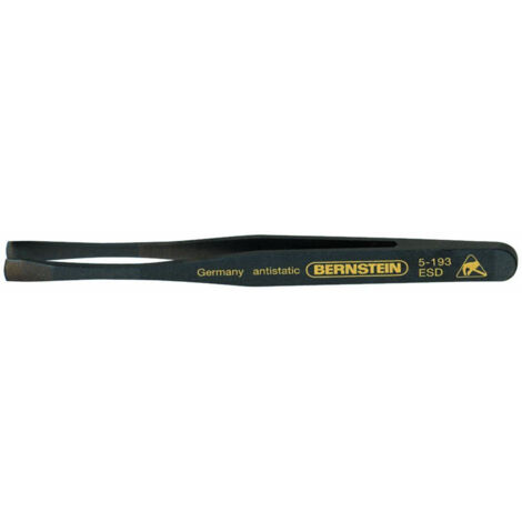 Bernstein Tools for Electronics 5-193  Präzisionspinzette  NK35A Halbrund 120 mm