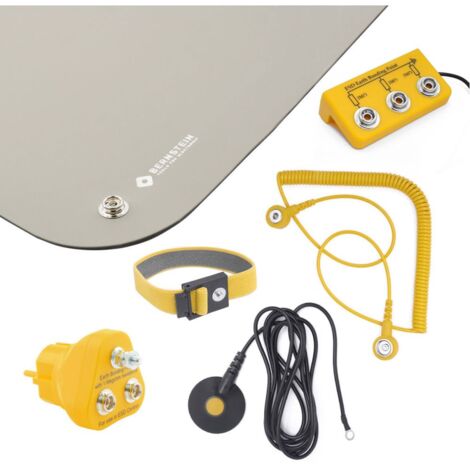 Bernstein Tools for Electronics  ESD-Handling-Set Grau