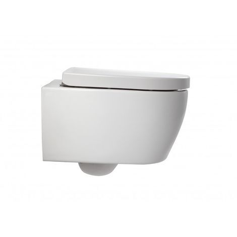 BERNSTEIN - Wc sospeso senza filo NANO - Sedile con chiusura morbida - NT2038