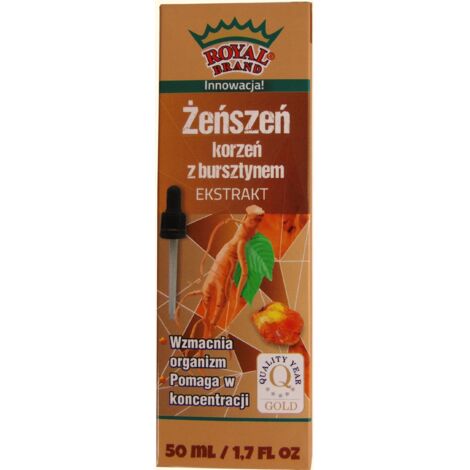 BERNSTEINEXTRAKT MIT GINSENG IN BIO-TROPFEN