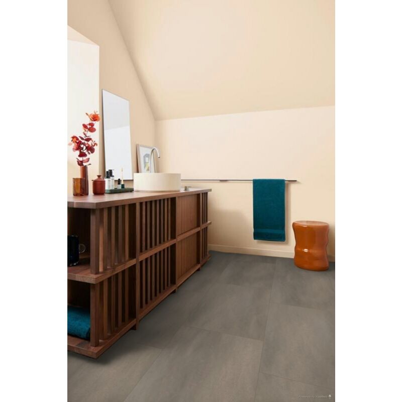 Berry Alloc Dalles Vinyles Spirit Pro Click Comfort 55 – Cement Taupe - réf. 60001482 – 914 x 610 x 5,5 mm