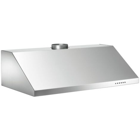 Bertazzoni La Germania KU90PRO1XA. Potenza massima di estrazione: 800 m³/h, Tipo di estrazione: Aspirante, Classe di efficienza dinamica del fluido: C. Tipo: Integrato a soffitto, Colore del prodot...