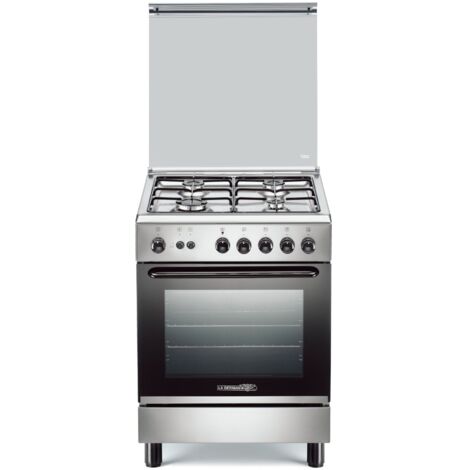 Bertazzoni La Germania Stile S640 21 X. Tipo di prodotto: Cucina, Colore del prodotto: Acciaio inox, Tipo di controllo: Pulsanti, Manopola. Tipo di piano cottura: Gas, Numero totale di fu... - S64021X