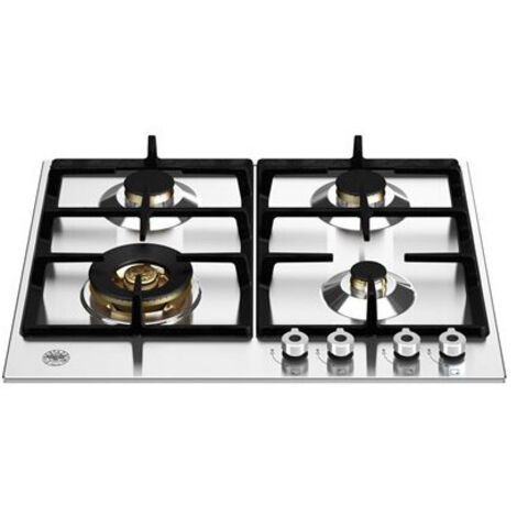 Bertazzoni P604LPROX piano cottura Acciaio inox 60 cm Gas 4 Fornelli
