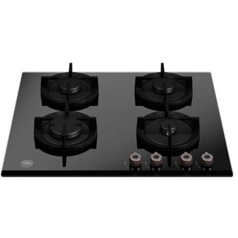 Bertazzoni P604PROGNE piano cottura Nero 60 cm Gas 4 Fornelli