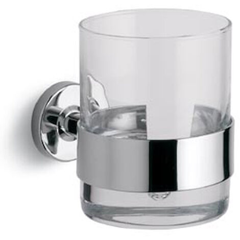 BERTOCCI 500 porta bicchiere con bicchiere in cristallo codice prod: 11005000000
