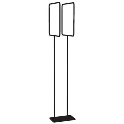 BERTOCCI Moon piantana lavabo grande nero opaco codice prod: 14703860800