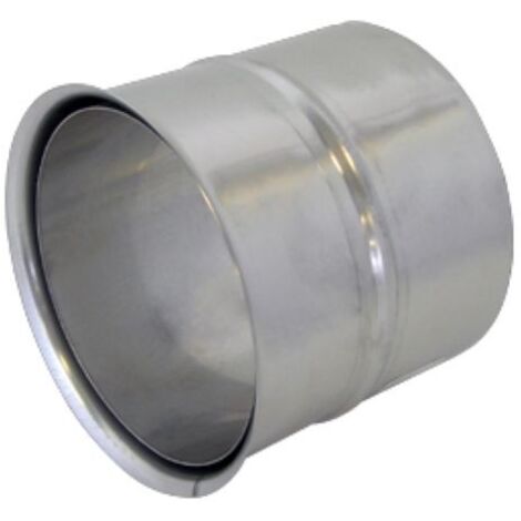Bertrams VLE-Plus Wandfutter 19WFD130M Ø 130mmx0,6mm, doppelt, Edelstahl 1.4301