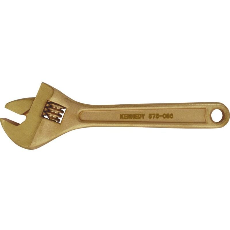 Kennedy 200MM Spark Resistant Adjustable Wrench Be-Cu