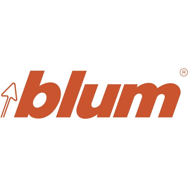 Tandembox antaro C-Reling Schubladenschienen-Set 1 Paar, 30kg 300mm Vollauszug otion, grau - Blum