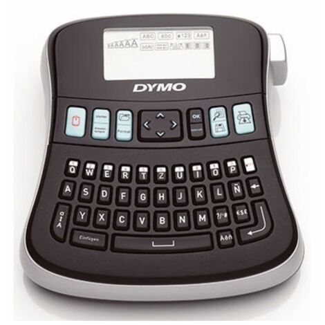 Beschriftungsgerät ® LabelManagerT 210D+ 1 Display-Zeile 8 Schriftgrößen 2 Druckzeilen inkl. Netzteil D1-Starter-Schriftbandkassette (12 mm