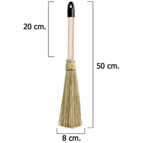 Besen für Kamin und Glut 50 cm.