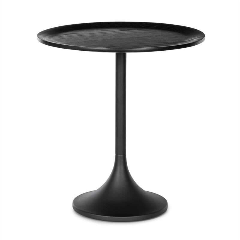 

Small Visby Mesa de centro de 48x52,5 cm (ØxAlto) Metal Contrachapado Chapado de roble
