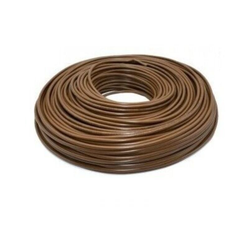 Besser cables 2x0,35mm narrow rib 100m brown - frw/2-2x0,35/mar