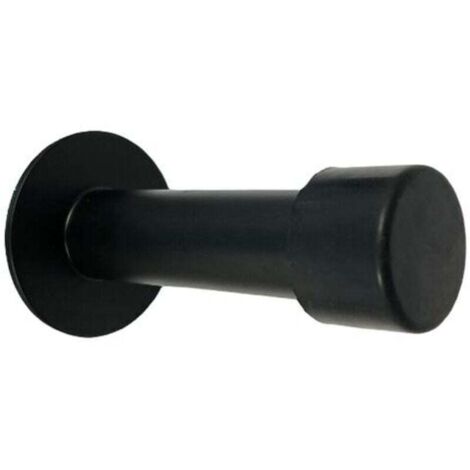 Besser Edelstahl-Wandstopper, Schwarz